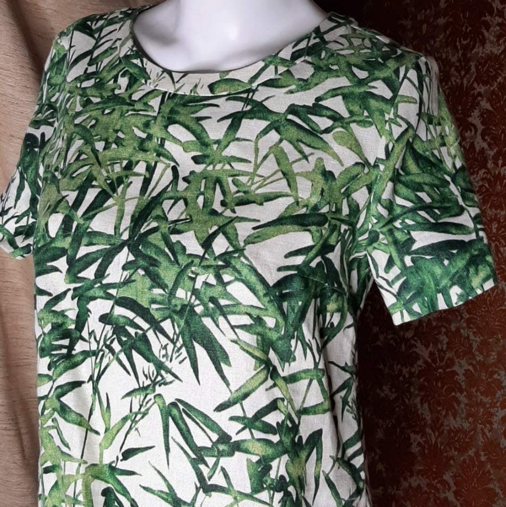 Massimo Dutti Linen Top 38 NWT